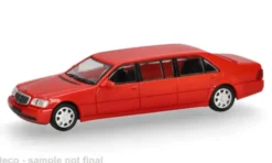 Mercedes S600 Pullmann, rot, 1:87, Micro City 87