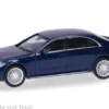 Mercedes S-Klasse, dunkelblau, 1:87, Herpa