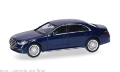 Mercedes S-Klasse, dunkelblau, 1:87, Herpa