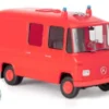 Mercedes Sortiment zum Bau von 1 L 508 RTW rot, rot, 1970, 1:87, Brekina