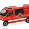 Mercedes Sprinter 18 Bus FD, Feuerwehr Hamburg/CBRN-ErKW, 1:87, Herpa