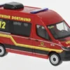 Mercedes Sprinter 18 Bus HD, Feuerwehr Dortmund, 1:87, Herpa