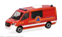 Mercedes Sprinter 18 Halbbus FD, Zivilschutz, 1:87, Herpa
