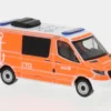 Mercedes Sprinter 18 Halbbus FD, Feuerwehr Düsseldorf, 1:87, Herpa