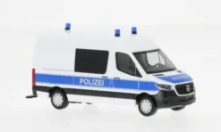 Mercedes Sprinter 18 Halbbus Hochdach, weiss, Polizei Nordrhein-Westfalen/Brandermittler, 1:87, Herpa
