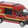 Mercedes Sprinter 18 Halbbus Hochdach, Feuerwehr, 1:87, Herpa