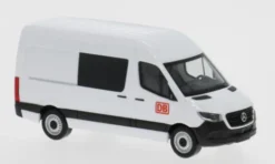 Mercedes Sprinter 18 Halbbus Hochdach, weiss, DB, 1:87, Herpa