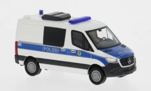 Mercedes Sprinter, 2018, Polizei Berlin Hundestaffel, 1:87, Busch