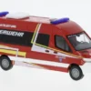 Mercedes Sprinter LWB Bus, 2018, Feuerwehr Kühlungsborn, 1:87, Busch