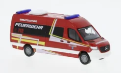 Mercedes Sprinter LWB Bus, 2018, Feuerwehr Kühlungsborn, 1:87, Busch