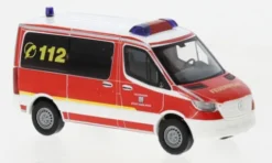 Mercedes Sprinter SWB, 2018, Feuerwehr Dinslaken, 1:87, Busch