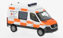 Mercedes Sprinter SWB HD, 2018, DRK Main-Kinzig-Kreis, 1:87, Busch
