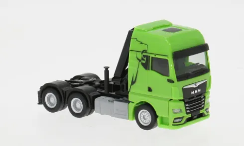 Mercedes TGX GX, grün, 1:87, Herpa