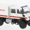 Mercedes Unimog U5023, 2013, Johanniter, 1:87, Busch