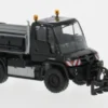 Mercedes Unimog U430, schwarz, 2013, 1:87, Busch