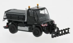 Mercedes Unimog U430, schwarz, 2013, 1:87, Busch