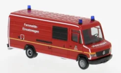 Mercedes Vario Kasten, Berliner Feuerwehr/Fernmeldeeinsatzwagen, 1:87, Herpa