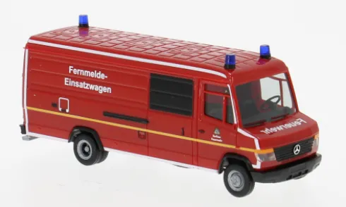 Mercedes Vario Kasten, Berliner Feuerwehr/Fernmeldeeinsatzwagen, 1:87, Herpa