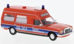 Mercedes VF 123 Miesen, 1977, Feuerwehr Fraport Frankfurt, 1:87, Busch