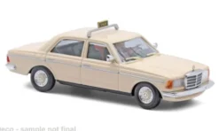 Mercedes W123 Limousine, 1977, Taxi, 1:87, Busch