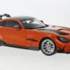 Mercedes AMG GT Black Series, orange/carbon, 2021, 1:18, Minichamps