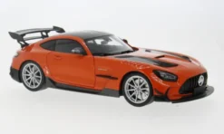 Mercedes AMG GT Black Series, orange/carbon, 2021, 1:18, Minichamps