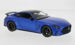 Mercedes AMG GT, blau/schwarz, 1:24, Welly