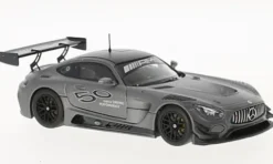 Mercedes AMG GT3 (C190), dunkelgrau/Dekor, 2017, 1:43, I-Minichamps