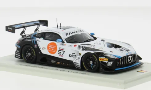 Mercedes AMG GT3 EVO, 24h Spa, 2024, Winward Racing, #57, T.Sathienthirakul/D.Arrow, 1:43, Spark