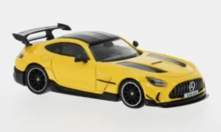 Mercedes AMG GT, gelb/schwarz, 1:64, Tarmac Works