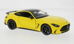 Mercedes AMG GT, gelb/schwarz, 1:24, Welly