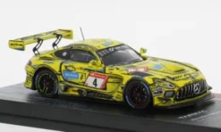 Mercedes AMG GT3, 24h Nürburgring, 2023, #4, P.Ellis/R.Marciello, 1:64, Tarmac Works