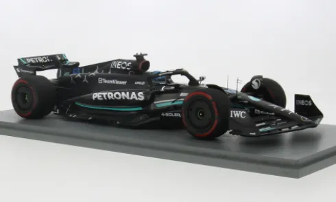 Mercedes AMG W14 E Performance, Formel 1, GP Spanien, 2023, Mercedes AMG Petronas Formula One Team, Petronas, #63, G.Russell, 1:18, Spark