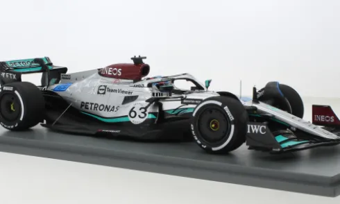 Mercedes AMG W13 E Performance, Formel 1, GP Belgien, 2022, Mercedes AMG Petronas Formula One Team, Petronas, #63, G.Russell, 1:18, Spark