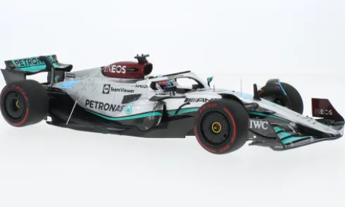 Mercedes AMG W13 E Performance, Formel 1, GP Brasilien, 2022, Mercedes AMG Petronas Formula One Team, Petronas, #63, G.Russell, 1:18, Minichamps