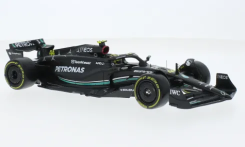 Mercedes AMG W14 E Performance, Formel 1, 2023, Mercedes AMG Petronas Formula One Team, Petronas, #44, L.Hamilton, 1:24, Bburago