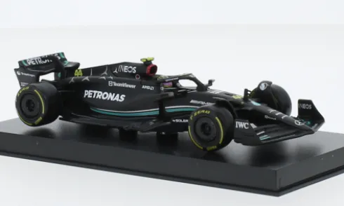 Mercedes AMG W14 E Performance, Formel 1, 2023, Mercedes AMG Petronas Formula One Team, Petronas, #44, L.Hamilton, 1:43, Bburago