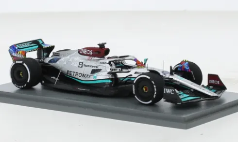 Mercedes AMG W13 E Performance, Formel 1, GP Miami, 2022, Mercedes AMG Petronas Formula One Team, Petronas, #63, G.Russell, 1:43, Spark