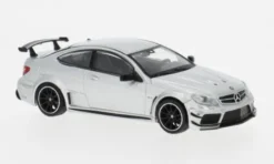 Mercedes C63 AMG Coupe Black Series, silber, 1:64, Tarmac Works