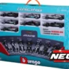 Mercedes 7 Car Set: W05 + W07 + W10 + W12 + W13 + W14 + W15, 1:43, Bburago