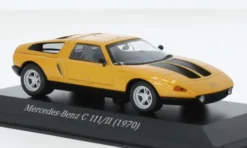 Mercedes C111 / II, orange, 1969, 1:43, I-Minichamps
