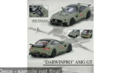 Mercedes Darwin Pro AMG GT, grau, 1:64, INNO64