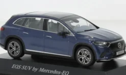 Mercedes EQS SUV (X296) Electric Art Line, dunkelblau, 2022, 1:43, I-Minimax