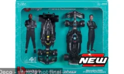 Mercedes 2er-Set: AMG Petronas F1 W14 E, 2023, L.Hamilton/G.Russell, 1:24, Bburago
