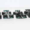 Mercedes 4er Set: Mercedes AMG Formula 1, Formel 1, Mercedes AMG Petronas Formula One Team, Petronas, 1:43, Bburago