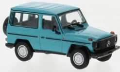 Mercedes G-Modell SWB (W460), türkis, 1980, 1:87, Minichamps