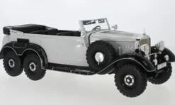 Mercedes G4 (W31), hellgrau/schwarz, 1938, 1:18, MCG