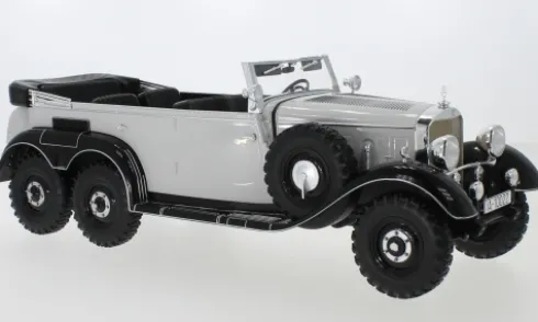 Mercedes G4 (W31), hellgrau/schwarz, 1938, 1:18, MCG