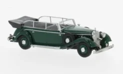 Mercedes 770 K, dunkelgrün, 1938, 1:87, Brekina