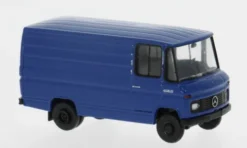 Mercedes L 406 D Kasten, blau, 1967, 1:87, Brekina